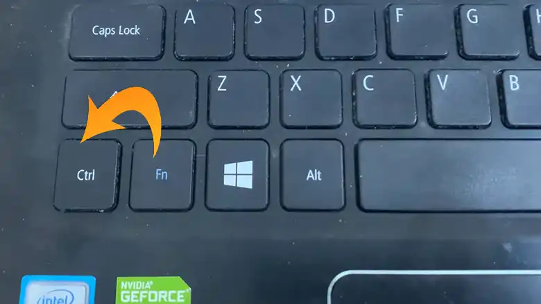 Control Key Stuck on Lenovo Laptop