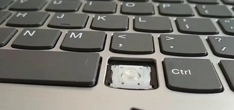 Clean The Area Beneath The Fn Key