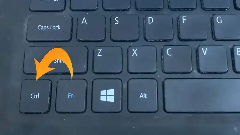 Control Key Stuck on Keyboard