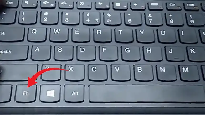 Lenovo Function Key Stuck on