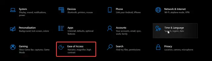 Press Windows + I and navigate to Settings