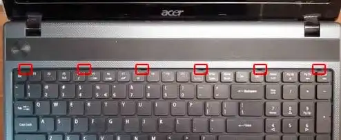 Remove screws of ACER keyboard