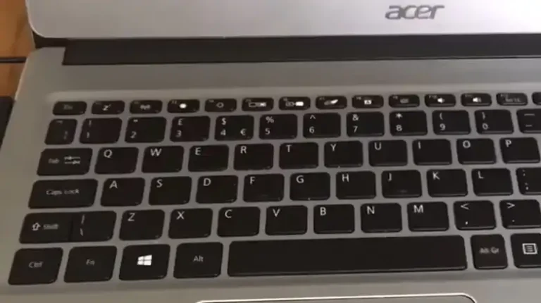 Acer Function Key Stuck On