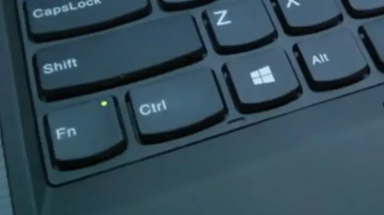 Fn Key Stuck on Lenovo Laptop