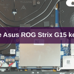 How to replace Asus ROG Strix G15 laptop keyboard?