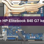 How to replace HP Elitebook 840 G7 laptop keyboard?