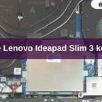 How to replace Lenovo Ideapad Slim 3 laptop keyboard?